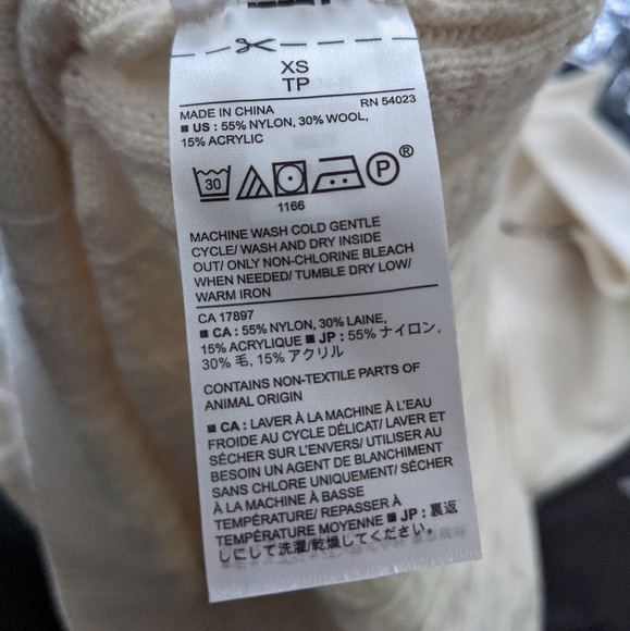 Banana Republic Cable Knit Mock Neck Sweater - Picture 6 of 6